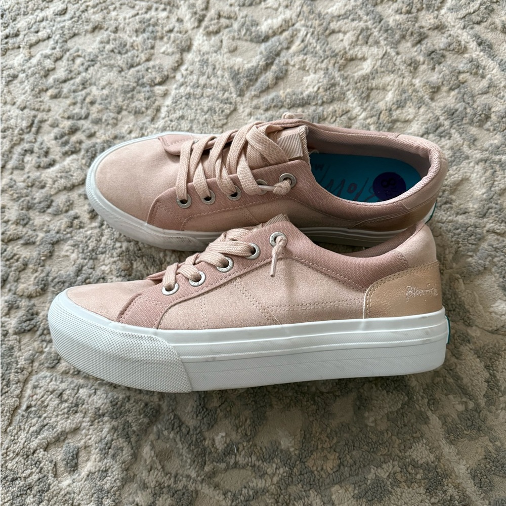 Women's Blowfish Pink Platform Sneakers